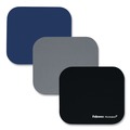 Office Furniture Accessories | Fellowes Mfg Co. 5933801 9 in. x 8 in. Mouse Pad with Microban Protection - Navy image number 4