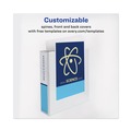 Office Jansan | Avery 17144 3 Slant Rings 3 in. Capacity 11 in. x 8.5 in. TouchGuard Protection Heavy-Duty View Binders - White image number 3