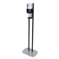 Labor Day Sale! Save $30 off $199! | PURELL 7216-DS 1200 ml 13.5 in. x 5 in. x 28.5 in. ES6 Hand Sanitizer Floor Stand with Dispenser - Graphite/Silver image number 0