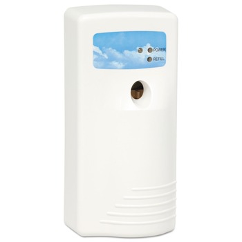 HOSPECO Stratus II 5 in. x 3.75 in. x 8.5 in. Metered Aerosol Dispenser - White