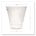 Cups and Lids | Fabri-Kal 000000000009502053 Kal-Clear 12 oz. to 14. oz Plastic PET Squat Cold Drink Cups - Clear (1000/Carton) image number 3