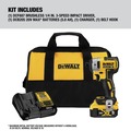 Impact Drivers | Factory Reconditioned Dewalt DCF887P1R 20V MAX XR Brushless Lithium-Ion 1/4 in. Cordless 3-Speed Impact Driver Kit (5 Ah) image number 1