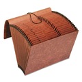 Office Jansan | Pendaflex R117ALHD 1/3-Cut Tab Heavy-Duty Expanding File with Reinforced Flap and 21 Sections - Letter, Redrope image number 0