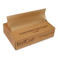 Food Wraps | Bagcraft 16008 EcoCraft 8 x 10.75 Interfolded Soy Wax Deli Sheets (12/Carton) image number 1