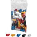 Electronics | Klein Tools VDV824-650 100-Piece Strain Relief Boots for RJ45 Data Plugs and CAT5e/CAT6 Cables - Assorted Colors image number 3