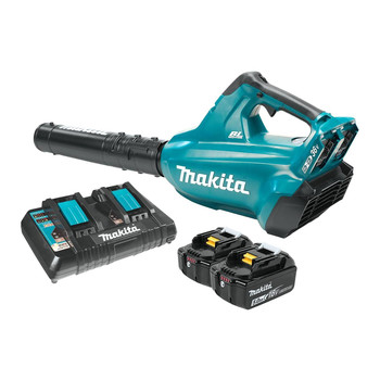 Factory Reconditioned Makita XBU02PT-R 18V X2 LXT 5.0 Ah Brushless Blower Kit