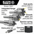 Hole Saws | Klein Tools 31872 4-Piece Carbide Hole Cutter Set image number 1