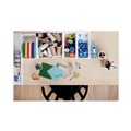 Office Jansan | Scotch 667 0.75 in. x 33.33 ft. 1 in. Core Double-Sided Removable Tape in Handheld Dispenser - Clear (1 Roll) image number 3