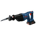 Reciprocating Saws | Bosch CRS180-B15 18V Lithium-Ion D-Handle 1-1/8 in. Cordless Reciprocating Saw Kit with CORE18V 4 Ah Compact Battery image number 1