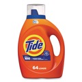 Cleaning & Janitorial Supplies | Tide 80866057 84 oz 64 Loads HE Liquid Laundry Detergent - Original Scent (4/Carton) image number 1