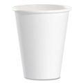 Office Jansan | SOLO 378W-2050 8 oz. Single-Sided Poly Paper Hot Cups - White (1000/Carton) image number 0