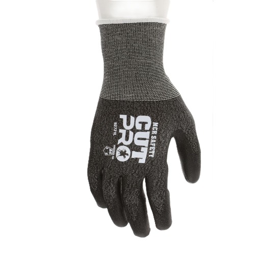 Work Gloves | MCR Safety 92721S Cut Pro 92721 Gloves - Small Black (1-Dozen) image number 0