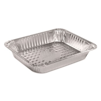 Handi-Foil 10.38 in. x 12.75 in. x 2.19 in. Aluminum Steam Table Pans (100/Carton)