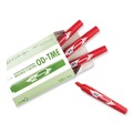Permanent Markers | Tombow 56647 Mono Twin Fine/Broad Tips Bold Permanent Marker - Red (10/Box) image number 3