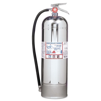 PRODUCTS | Kidde 466403 Proplus 2.5 W H2o Fire Extinguisher, 2.5gal, 20.86lb, 2-A