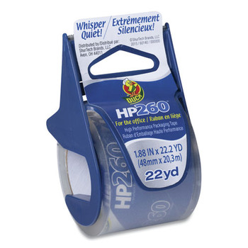 PRODUCTS | Duck 280065 HP260 1.88 in. x 22.2 Yards Packing Tape with Dispenser - Clear (6 Rolls/Pack)