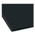 Office Jansan | Smead 81125 8.5 in. x 11 in. 2 in. Capacity Two-Piece Prong Fastener Premium Pressboard Report Cover - Black image number 2