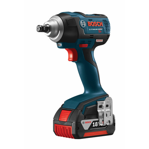 Impact Wrenches | Factory Reconditioned Bosch IWMH182-01-RT 18V Cordless Lithium-Ion 1/2 in. Square Drive Brushless Impact Wrench Kit image number 0