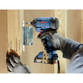 Impact Drivers | Bosch GDR18V-1400B12 18V Lithium-Ion 1/4 in. Cordless Hex Impact Driver Kit (2 Ah) image number 7