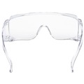 Eye Protection | 3M TGV01-20 Tour Guard V Safety Glasses - One Size Fits Most, Clear Frame/Lens (20/Box) image number 2