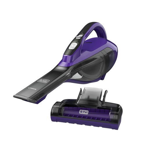 Vacuums | Black & Decker HLVA325JP07 Dustbuster Hand Vacuum Pet (Purple) image number 0