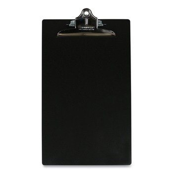 Saunders 1 in. Clip Capacity Aluminum Clipboard - Black