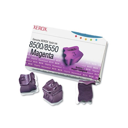 Ink & Toner | Xerox 108R00670 1033 Page-Yield, 108R00670 Solid Ink Stick - Magenta (3/Box) image number 0
