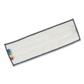 Mops | Unger EF40M Excella 20 in. x 6 in. Reusable Mopping Pad - Gray with Color-Coding Tabs image number 2