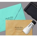 Office Jansan | Carter's 21082 6.25 in. x 3.25 in. Pre-Inked Felt Stamp Pad - Black image number 3