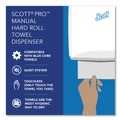 Cleaning & Janitorial Supplies | Scott 34346 Pro Mod 12.66 in. x 9.18 in. x 16.44 in. Manual Hard Roll Towel Dispenser - Smoke (1/Carton) image number 10