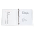 Mothers Day Sale! Save an Extra 10% off your order | Avery 68052 Framed View 0.5 in. Capacity 11 in. x 8.5 in. 3-Ring Heavy-Duty Binders - White image number 4