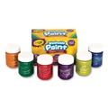 Painting | Crayola 542400 2 oz Washable Paint - 6 Assorted Classic Colors image number 0