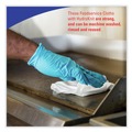 Cleaning & Janitorial Supplies | WypAll 06280 X80 12 in. x 23.4 in. Kimfresh Antimicrobial Hydroknit Foodservice Towel - Unscented, White/Blue Stripe (150/Carton) image number 5