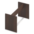 Office Desks & Workstations | Alera LGC-BL2 50 in. x 22 in. x 28 in. Seville 96 in. Wide Conference Table Base - Mahogany image number 3