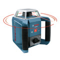 Rotary Lasers | Factory Reconditioned Bosch GRL400H-RT Self-Leveling Exterior Rotary Laser image number 2