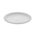  | Pactiv Corp. YMI9 8.88 in. Diameter Meadoware Ops Dinnerware Plate - White (400/Carton) image number 0