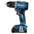 Drill Drivers | Factory Reconditioned Bosch GSR18V-400B22-RT 18V Lithium-Ion Brushless 1/2 in. Cordless Compact Drill Driver Kit with 2 Batteries (2 Ah) image number 2