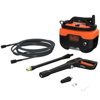  | Black & Decker BEPW1600 1600 max PSI 1.2 GPM Corded Cold Water Pressure Washer