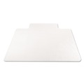 Office Chair Mats | Deflecto CM14113 36 x 48 SuperMat Frequent Use Flat Lipped Chair Mat for Med Pile Carpet - Clear image number 2