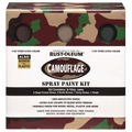 Painting | Rust-Oleum 269038 12 oz. Aerosol Can Camouflage 2X Ultra Cover Spray Paint Kit - Assorted Colors (6/Carton) image number 0