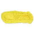 Mops | Rubbermaid FGJ15200YL00 18 in. Trapper Commercial Looped-End Launderable Dust Mop (Yellow) image number 2