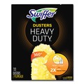 Dusters | Swiffer 99035 Heavy Duty Dust Lock Fiber 2 in. x 6 in. Dusters - Yellow (33/Carton) image number 0