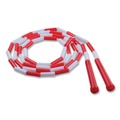 Bulk Savings Pricing 2 | Champion Sports PR7 7 ft. Segmented Plastic Jump Rope - Red/White image number 0