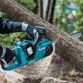 Chainsaws | Factory Reconditioned Makita XCU03PT-R 18V X2 (36V) LXT Brushless Lithium-Ion 14 in. Cordless Chainsaw Kit with 2 Batteries (5 Ah) image number 14