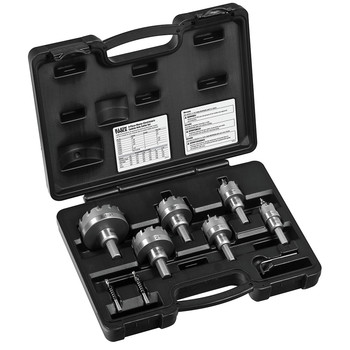 Klein Tools 31873 8-Piece Master Electrician Hole Cutter Set