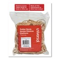  | Universal UNV00418 Size 18 Rubber Bands with 0.04-in Gauge - Beige (400/Pack) image number 3