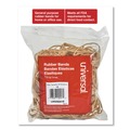 Office Jansan | Universal UNV00418 Size 18 Rubber Bands with 0.04-in Gauge - Beige (400/Pack) image number 3