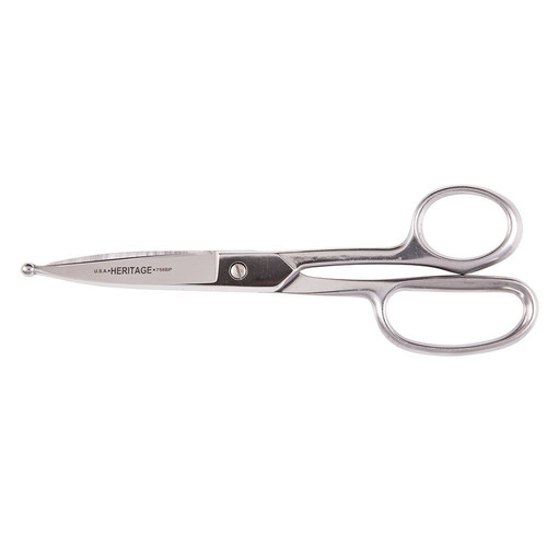 Scissors | Klein Tools G758BP Straight 8 in. Stainless Trimmer with Ball Point image number 0