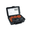 Hole Saws | Klein Tools 31902 8-Piece Bi-Metal Hole Saw Set image number 3