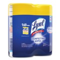 Cleaning & Janitorial Supplies | LYSOL Brand 19200-80296 1-Ply 7 in. x 7.25 in. Disinfecting Wipes - Lemon and Lime Blossom Scent, White (3/Carton) image number 2